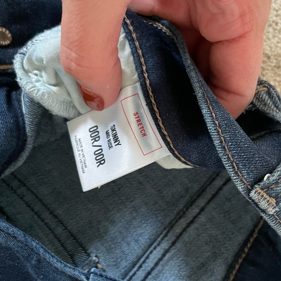 Express jeans size 00. Stretchy. Mid rise - Picture 3 of 4